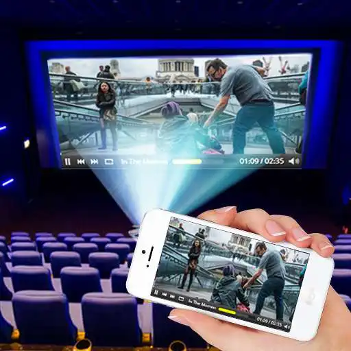 Play HD Video Projector Simulator & Photo frames APK