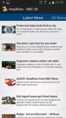 Play Headlines - BBC UK