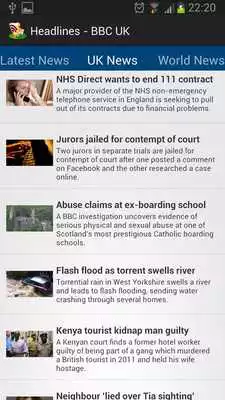 Play Headlines - BBC UK