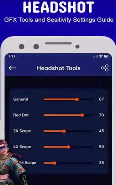 Play Headshot GFX Tool as an online game Headshot GFX Tool with UptoPlay