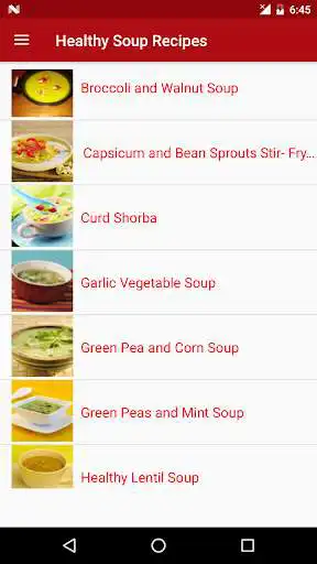 Play Healthy Soups Recipes