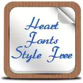 Free play online Heart Fonts Style Free APK