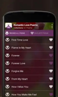 Play Heart Touching Romantic Poems