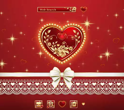 Play Heart Wallpaper Gorgeous Red Theme  and enjoy Heart Wallpaper Gorgeous Red Theme with UptoPlay