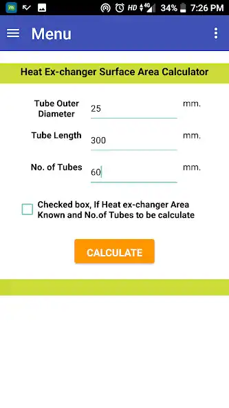 Play Heat Exchanger Area Pro as an online game Heat Exchanger Area Pro with UptoPlay