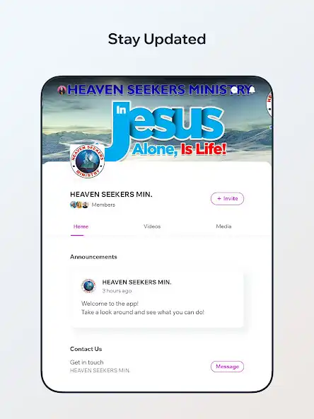 Play Heaven Seekers Ministry  and enjoy Heaven Seekers Ministry with UptoPlay