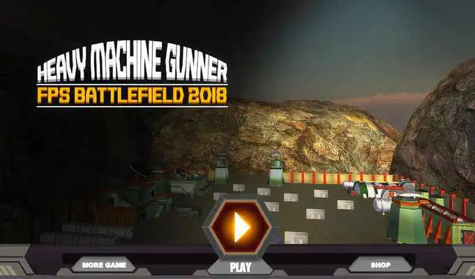 Play Heavy Machine Gunner FPS Battlefield 2018