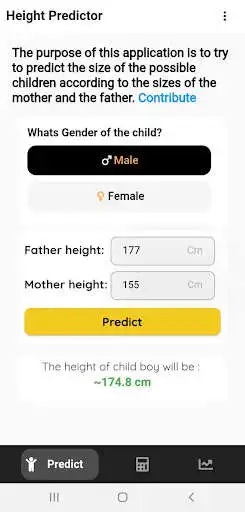 Play Height Prediction as an online game Height Prediction with UptoPlay