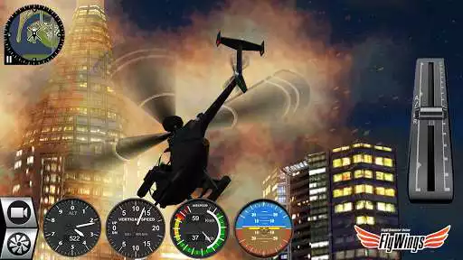 Play Helicopter Simulator SimCopter 2016 as an online game Helicopter Simulator SimCopter 2016 with UptoPlay