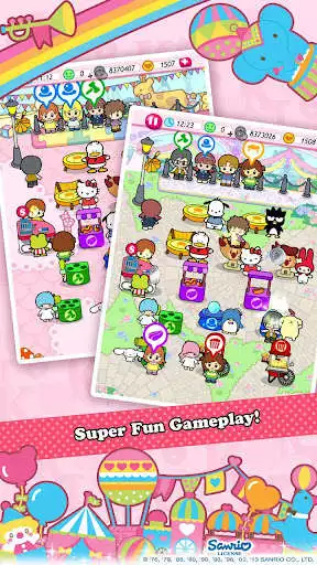 使用 UptoPlay 在线玩 Hello Kitty Carnival 游戏 Hello Kitty Carnival