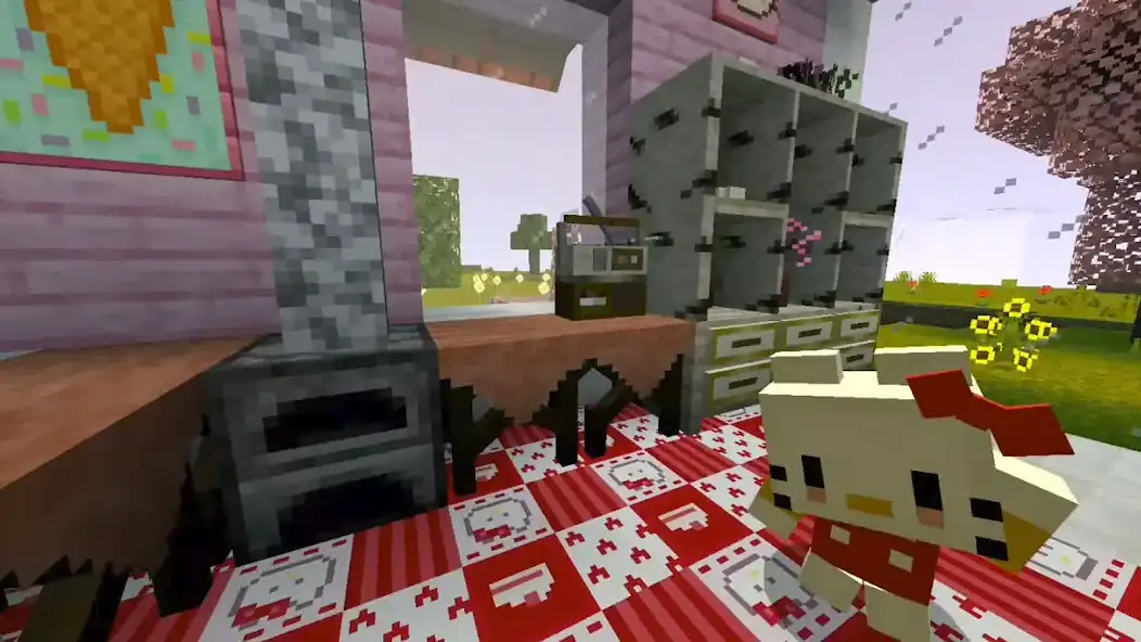 Play Hello Kitty Mod for Minecraft  and enjoy Hello Kitty Mod for Minecraft with UptoPlay