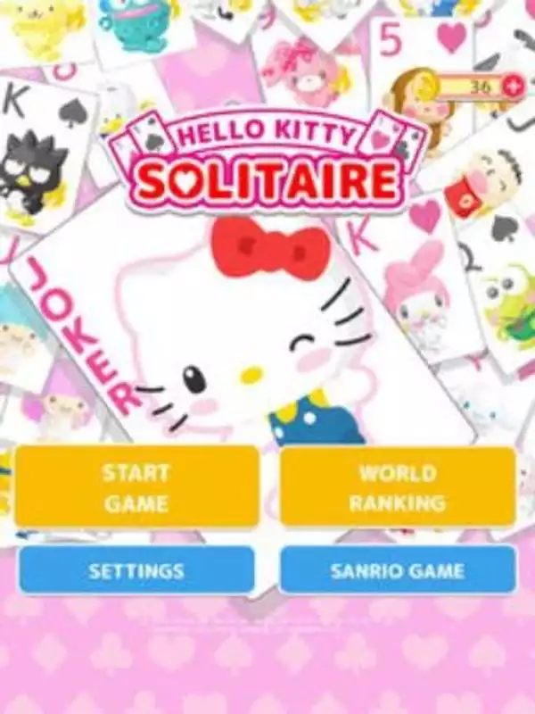 Play Hello Kitty Solitaire