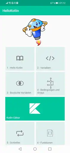 Play HelloKotlin - Kotlin programmieren lernen  and enjoy HelloKotlin - Kotlin programmieren lernen with UptoPlay