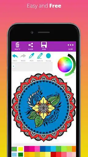 Play Henna Art Coloring Book  and enjoy Henna Art Coloring Book with UptoPlay