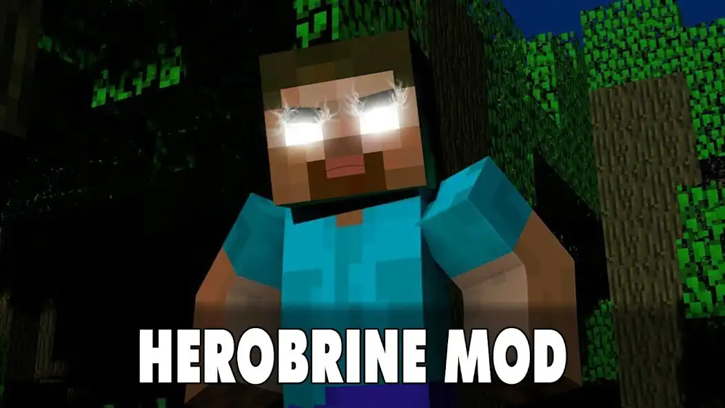 Play Herobrine Mod Minecraft as an online game Herobrine Mod Minecraft with UptoPlay