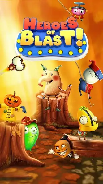 Žaiskite „Heroes Of Blast -Tap and Blast“ ir mėgaukitės „Heroes Of Blast“ -Tap and Blast naudodami „UptoPlay“