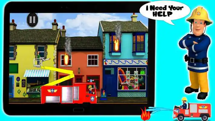 Play Hero Fireman : Mission Sam Adventure Game