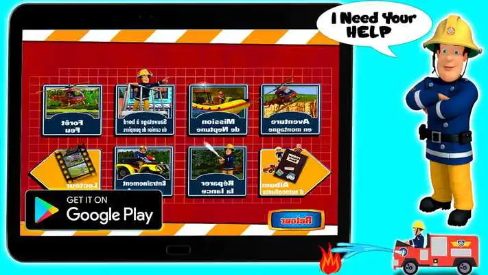 Play Hero Fireman : Mission Sam Adventure Game