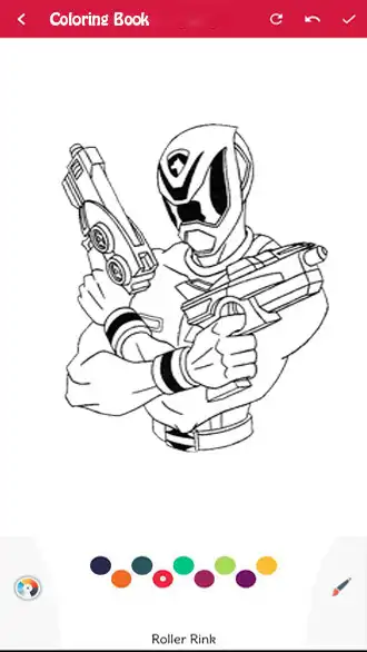 Play Hero Rangers Coloring Book