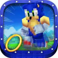 Free play online Hero Run Sonic the Hedgehog Running Adventure Maps Blocks  APK