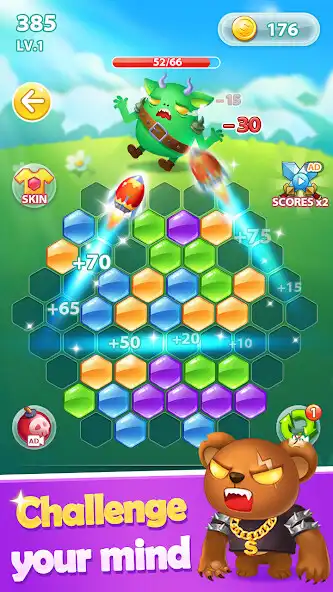 Play Hexagon Block puzzle - Hexagon Hero  and enjoy Hexagon Block puzzle - Hexagon Hero with UptoPlay