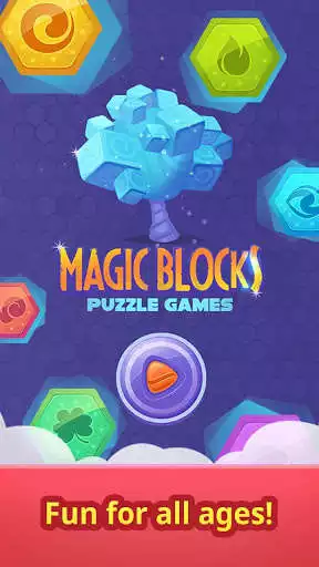 Play Hexagon Puzzle Games: Magic Blocks  and enjoy Hexagon Puzzle Games: Magic Blocks with UptoPlay