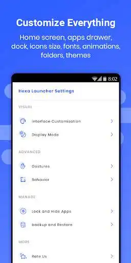 Play Hexa Launcher  and enjoy Hexa Launcher with UptoPlay