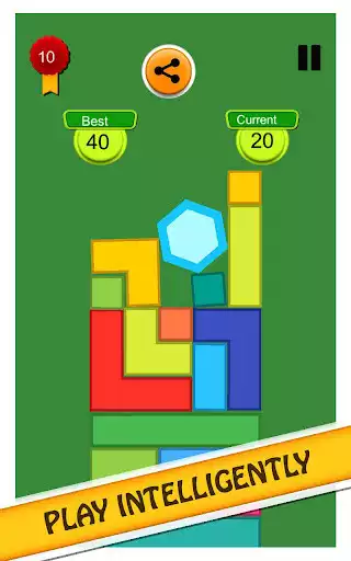 Play Hexa Puzzle Block as an online game Hexa Puzzle Block with UptoPlay