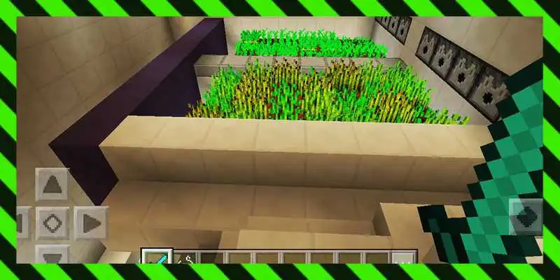 Play Hidden in the mountains house. MCPE map