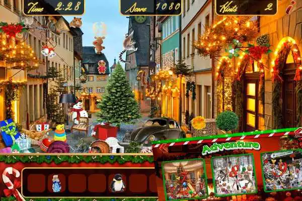 Play Hidden Object Christmas Holiday Magic Objects Game