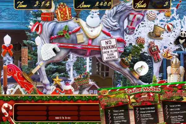 Play Hidden Object Christmas Holiday Magic Objects Game