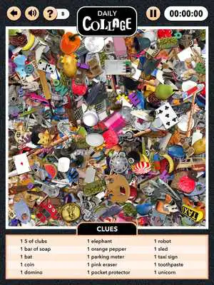 Play Hidden Object: Daily Collage