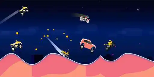 Play High Jump:Bikes Hill as an online game High Jump:Bikes Hill with UptoPlay