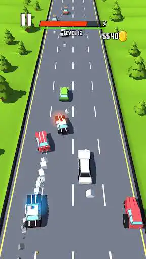 Play Highway Chase as an online game Highway Chase with UptoPlay