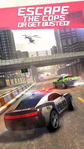 Play Highway Getaway: Police Chase as an online game Highway Getaway: Police Chase with UptoPlay