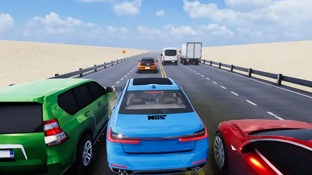 Play Highway Racer: Traffic Rush as an online game Highway Racer: Traffic Rush with UptoPlay