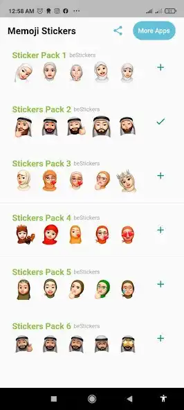 Play Hijab Stickers for WhatsApp  and enjoy Hijab Stickers for WhatsApp with UptoPlay