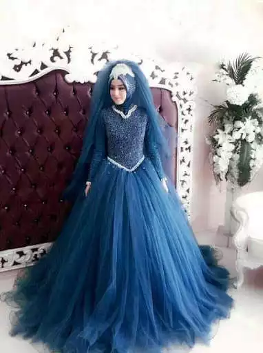 Play Hijab Wedding Dress