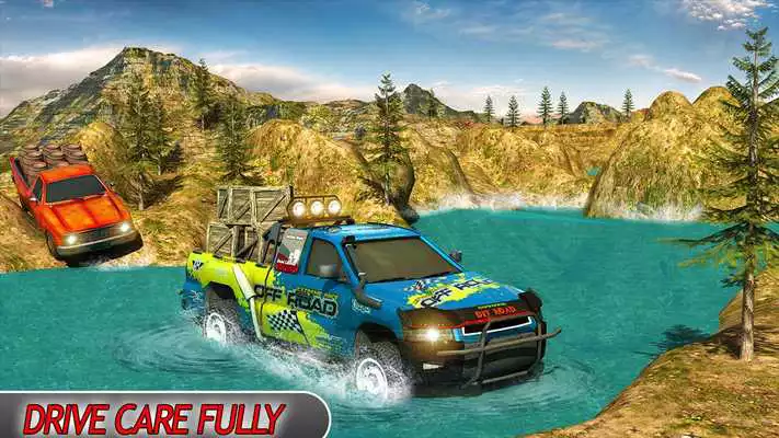 Play Hilux Pickup Offroad Driving Zone