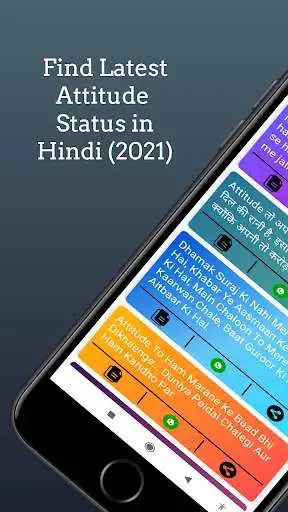 Play Hindi Attitude Status 2021 as an online game Hindi Attitude Status 2021 with UptoPlay