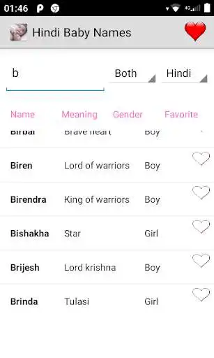 Play Hindi Baby Names List 2021  and enjoy Hindi Baby Names List 2021 with UptoPlay