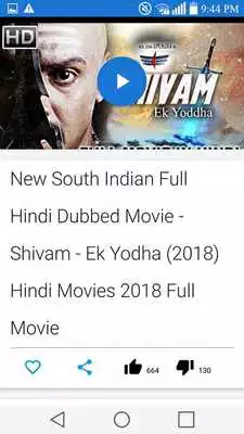 Play Hindi Dubbed South Indian Movies