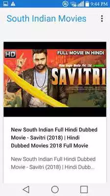 Play Hindi Dubbed South Indian Movies