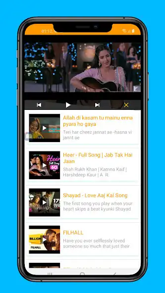 Play Hindi Hit Songs App as an online game Hindi Hit Songs App with UptoPlay