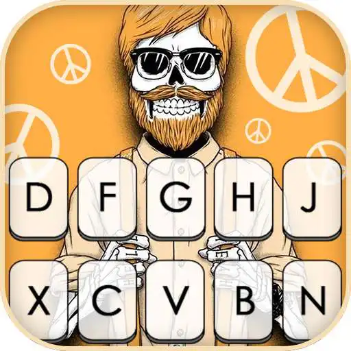 Play Hipster Guy Keyboard Background APK