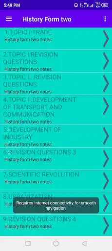 Play History notes : form two as an online game History notes : form two with UptoPlay