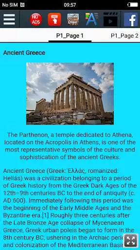 Play History of Ancient Greece as an online game History of Ancient Greece with UptoPlay