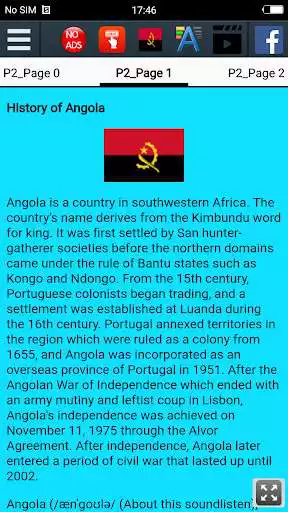 Play History of Angola as an online game History of Angola with UptoPlay