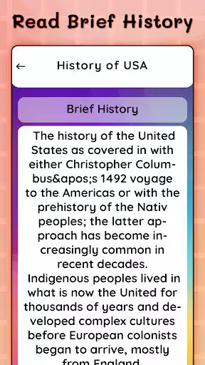 Play History Of USA as an online game History Of USA with UptoPlay