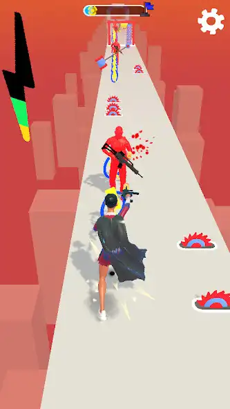 Play HitGuy Run as an online game HitGuy Run with UptoPlay